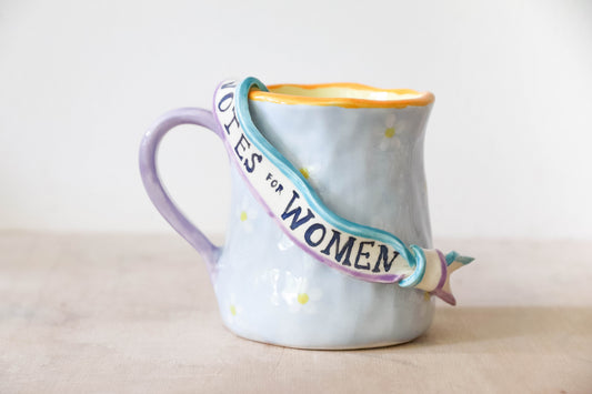 Votes for Women Tulip Mug 1