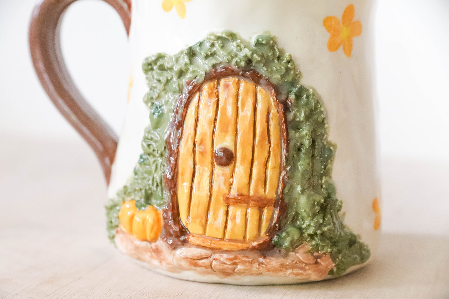 Autumn Fairy House Tulip Mug
