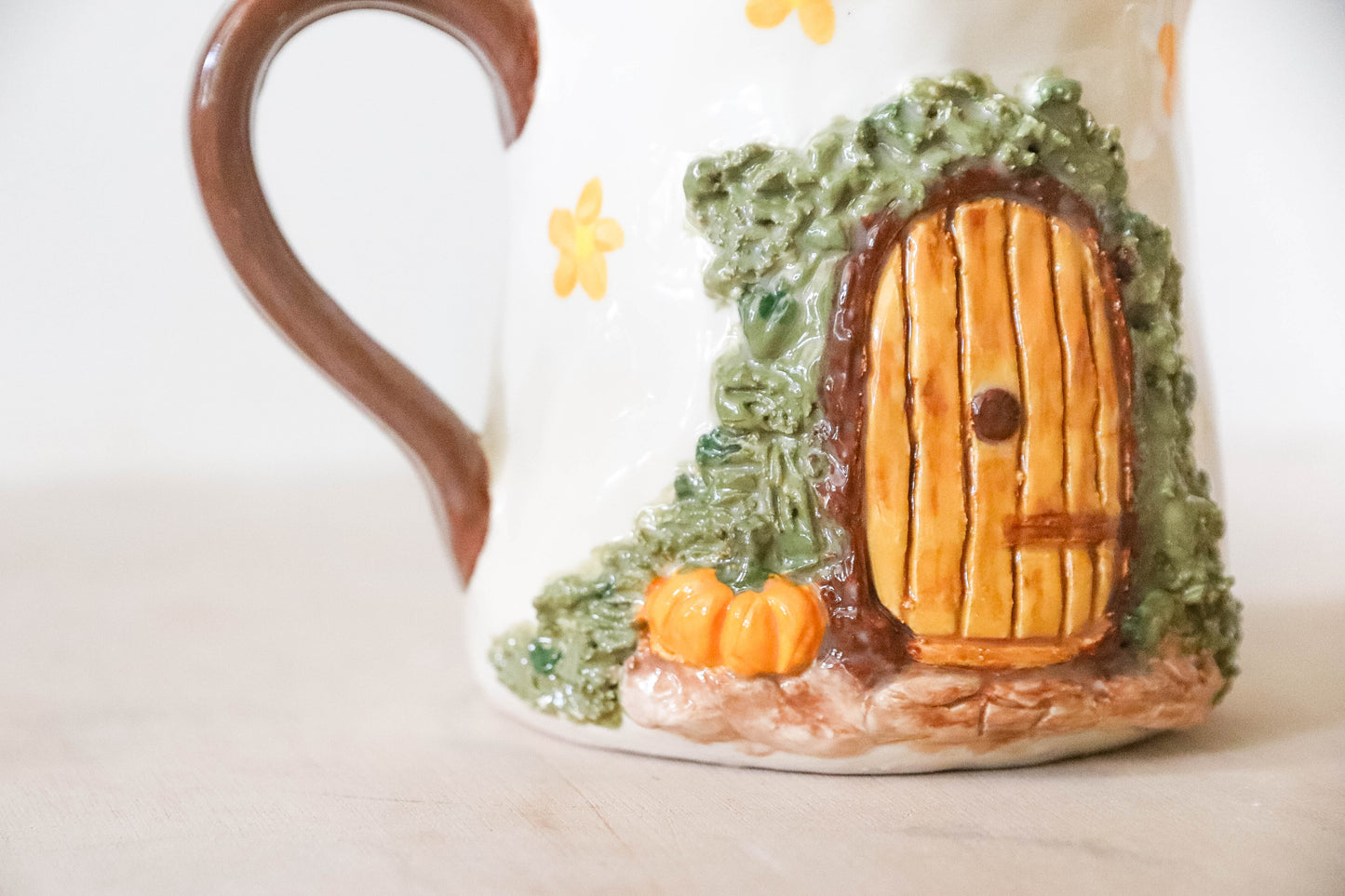 Autumn Fairy House Tulip Mug
