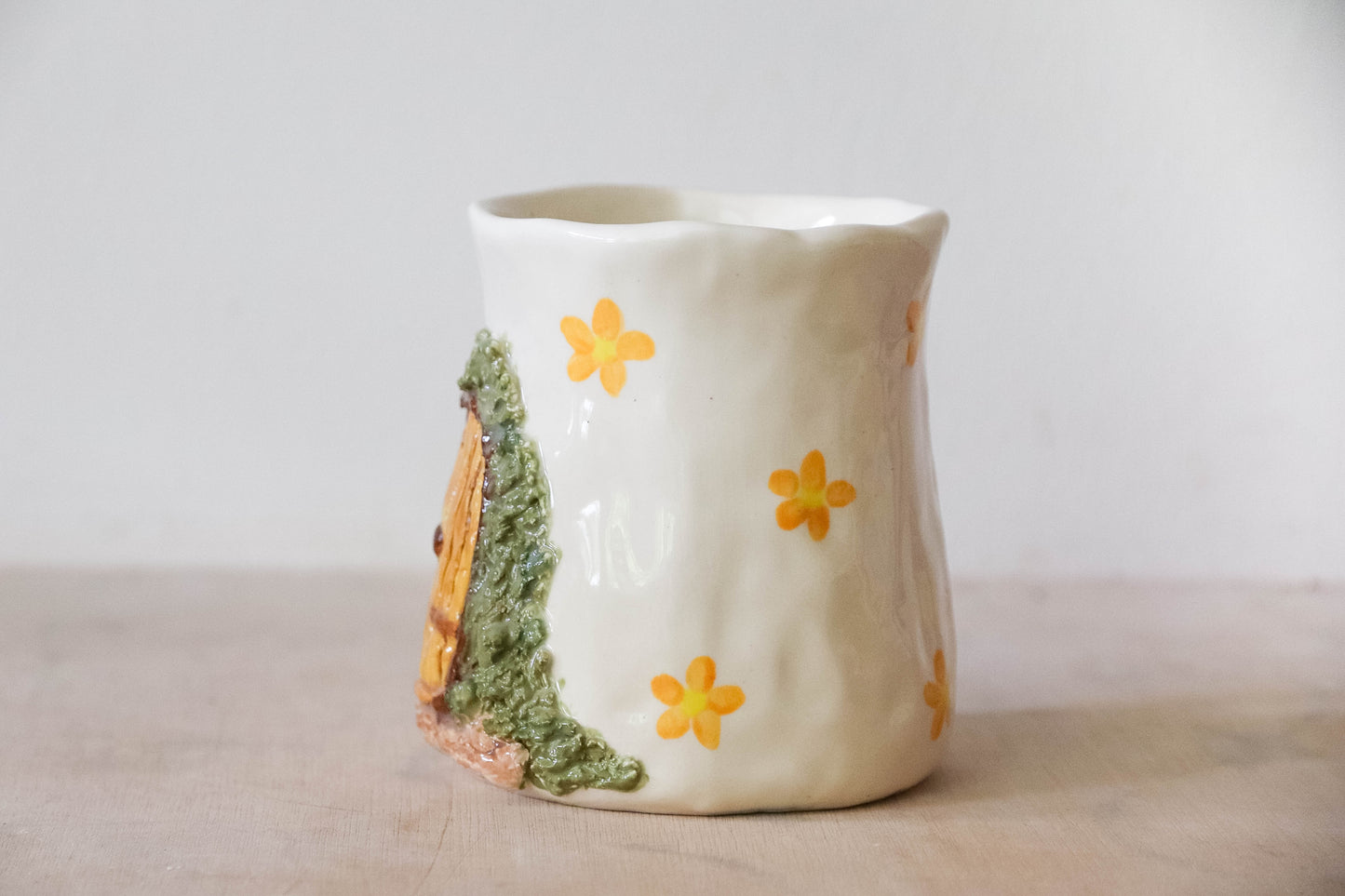 Autumn Fairy House Tulip Mug