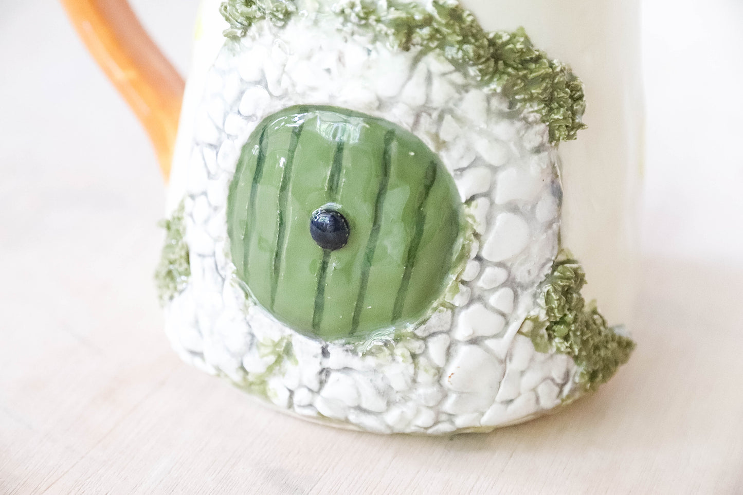 Stone Hobbit House Tulip Mug