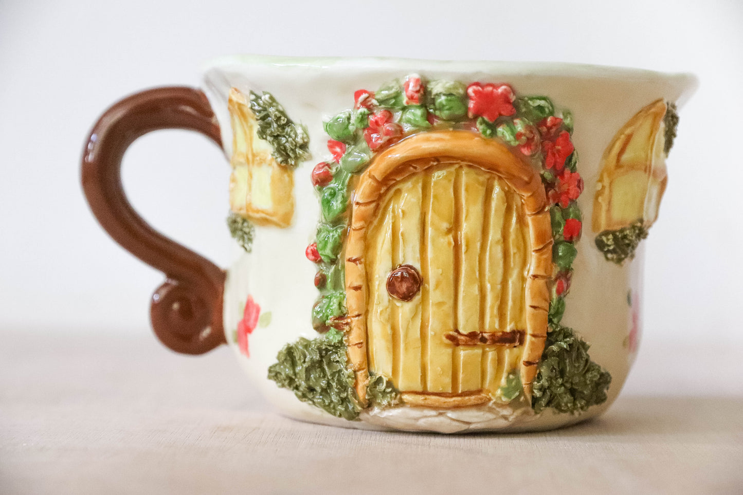 Wooden Fairy House Mug