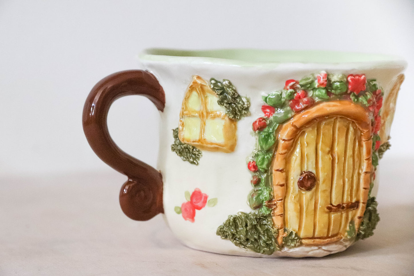 Wooden Fairy House Mug