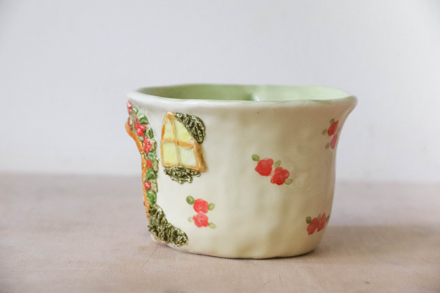 Wooden Fairy House Mug