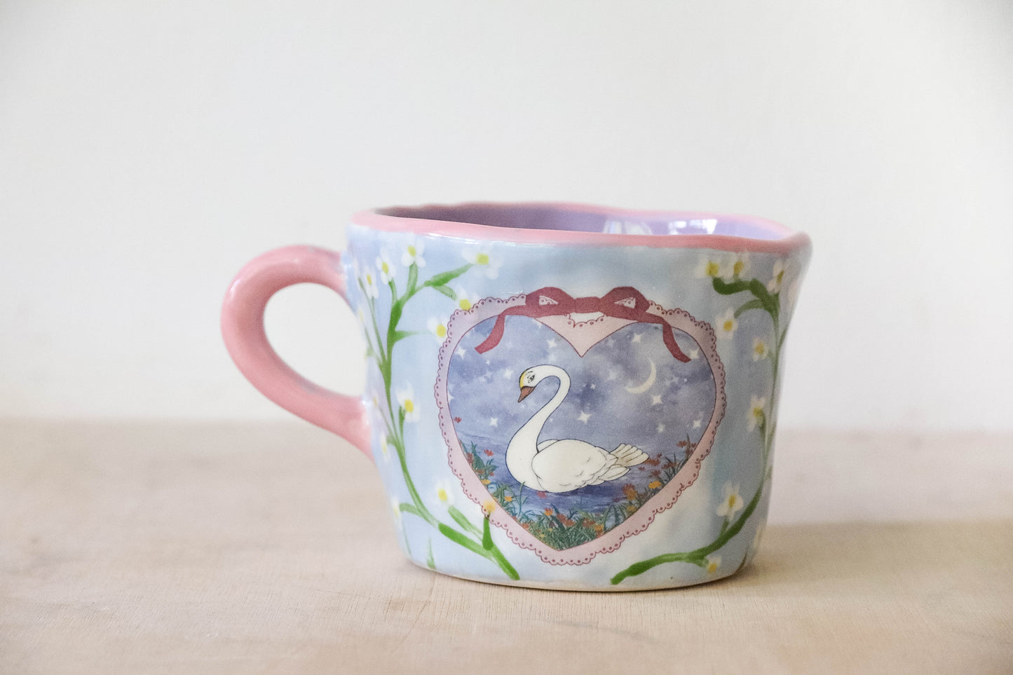 Swan Princess Purple Mug