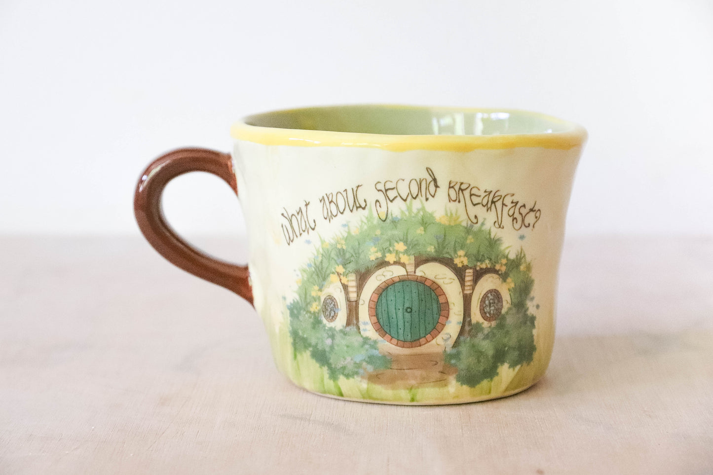 Second Breakfast Butterflies Mug