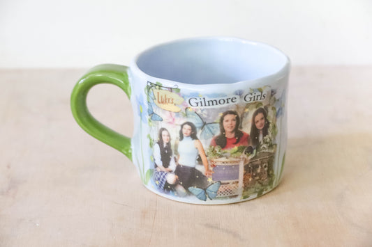 Gilmore Girls Blue Daisy Mug Large