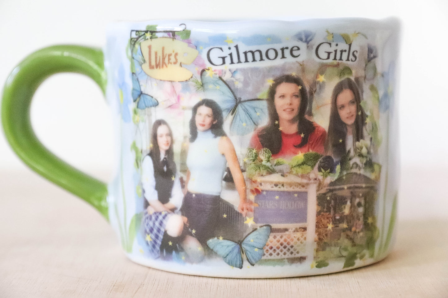 Gilmore Girls Blue Daisy Mug Large