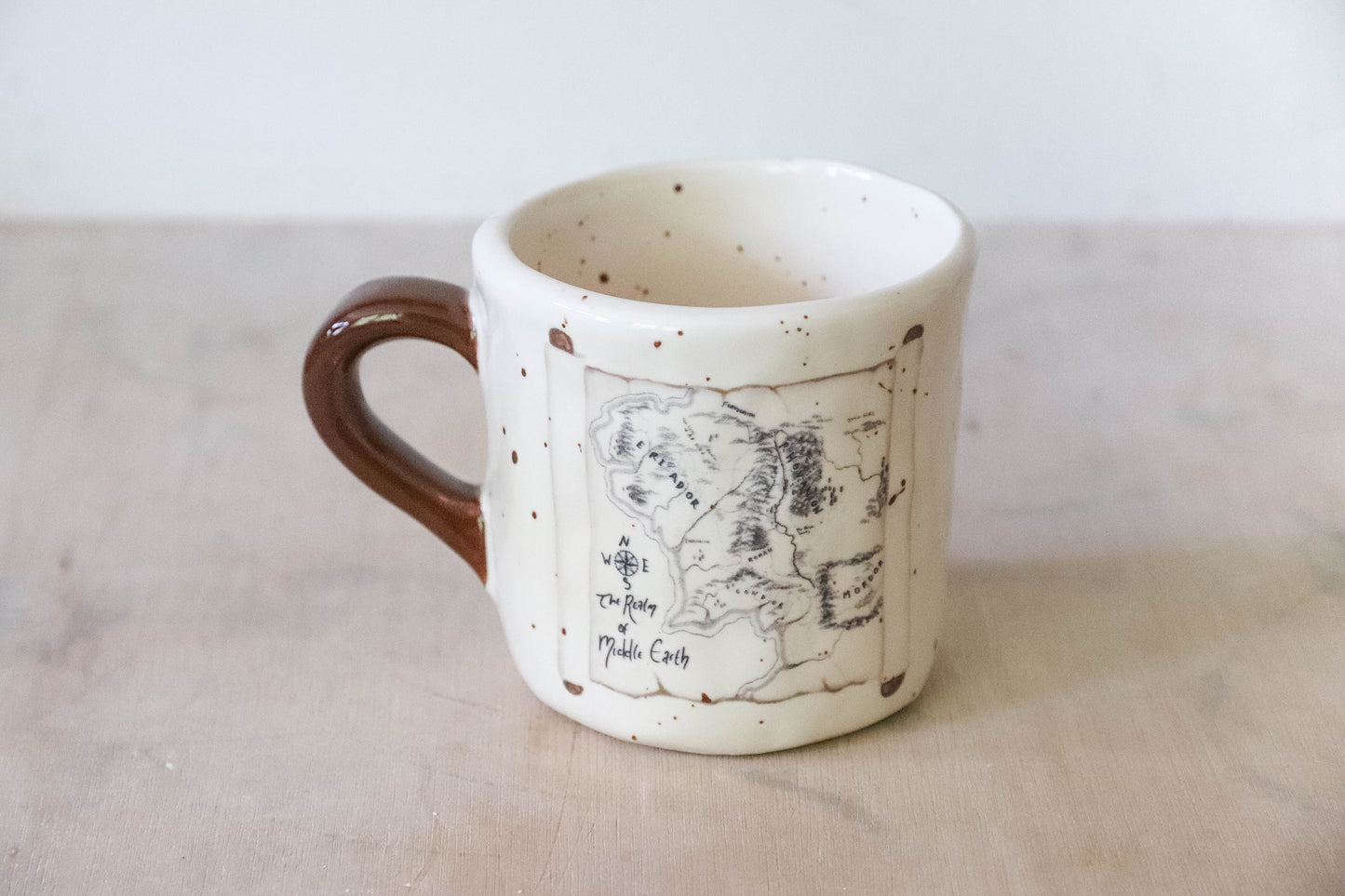 Middle Earth Map Small Mug