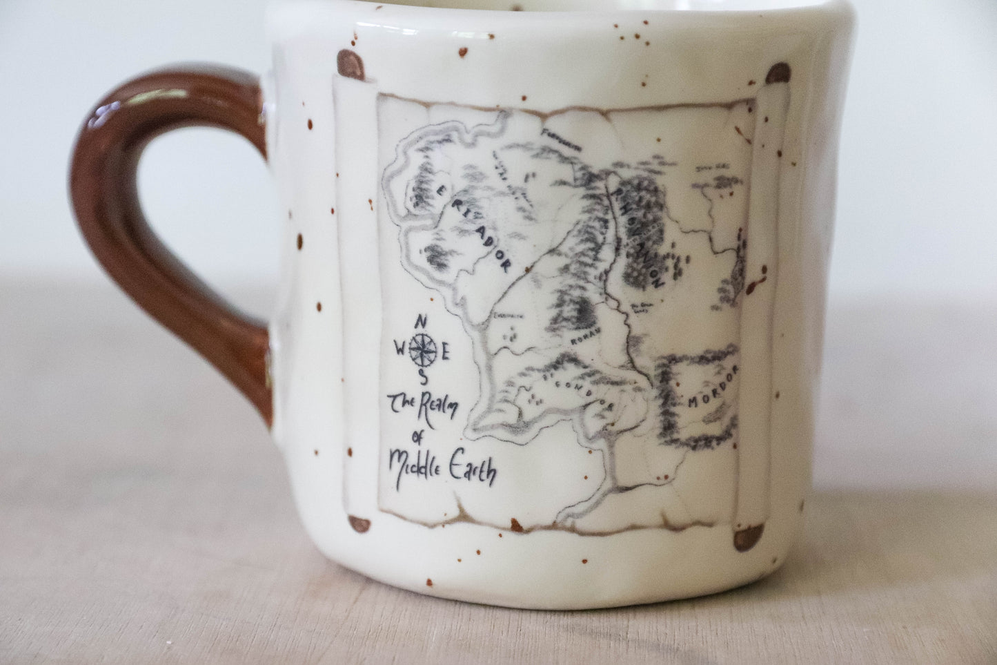 Middle Earth Map Small Mug