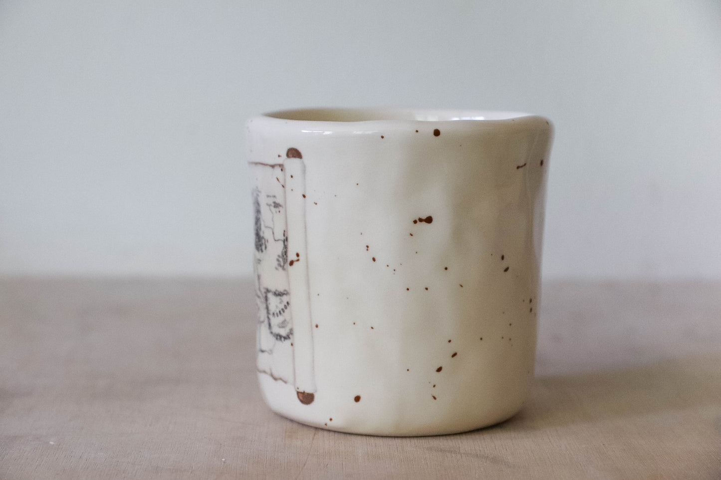 Middle Earth Map Small Mug