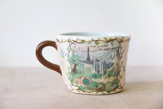 Lotr Blue Vines Mug