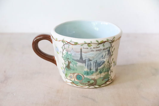 Lotr Blue Vines Mug