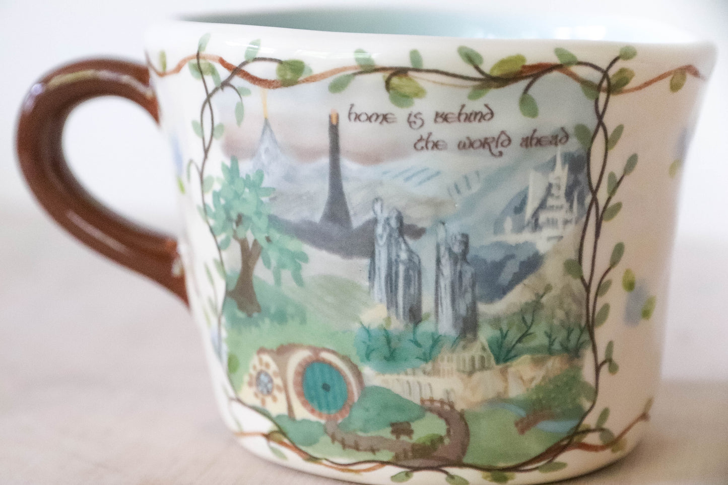 Lotr Blue Vines Mug
