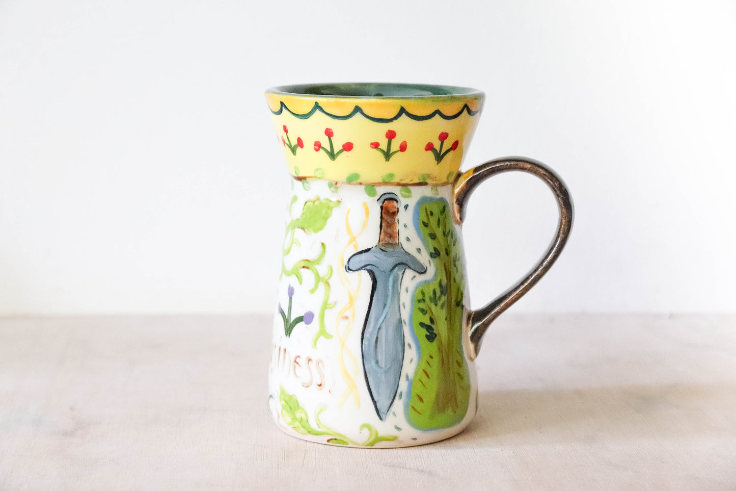 Medieval Hobbit Stoneware Mug