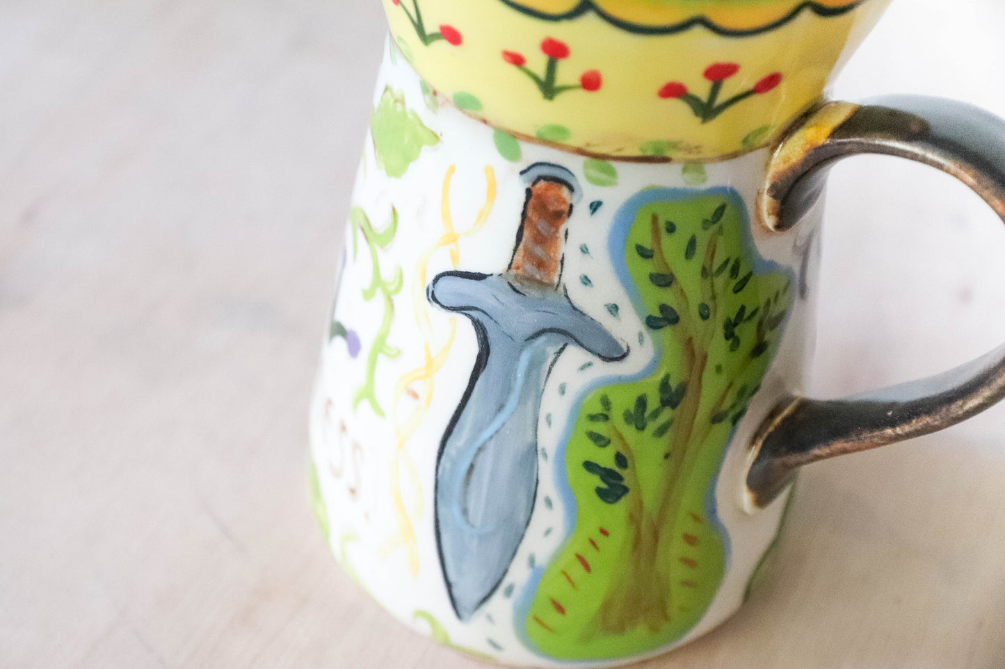 Medieval Hobbit Stoneware Mug