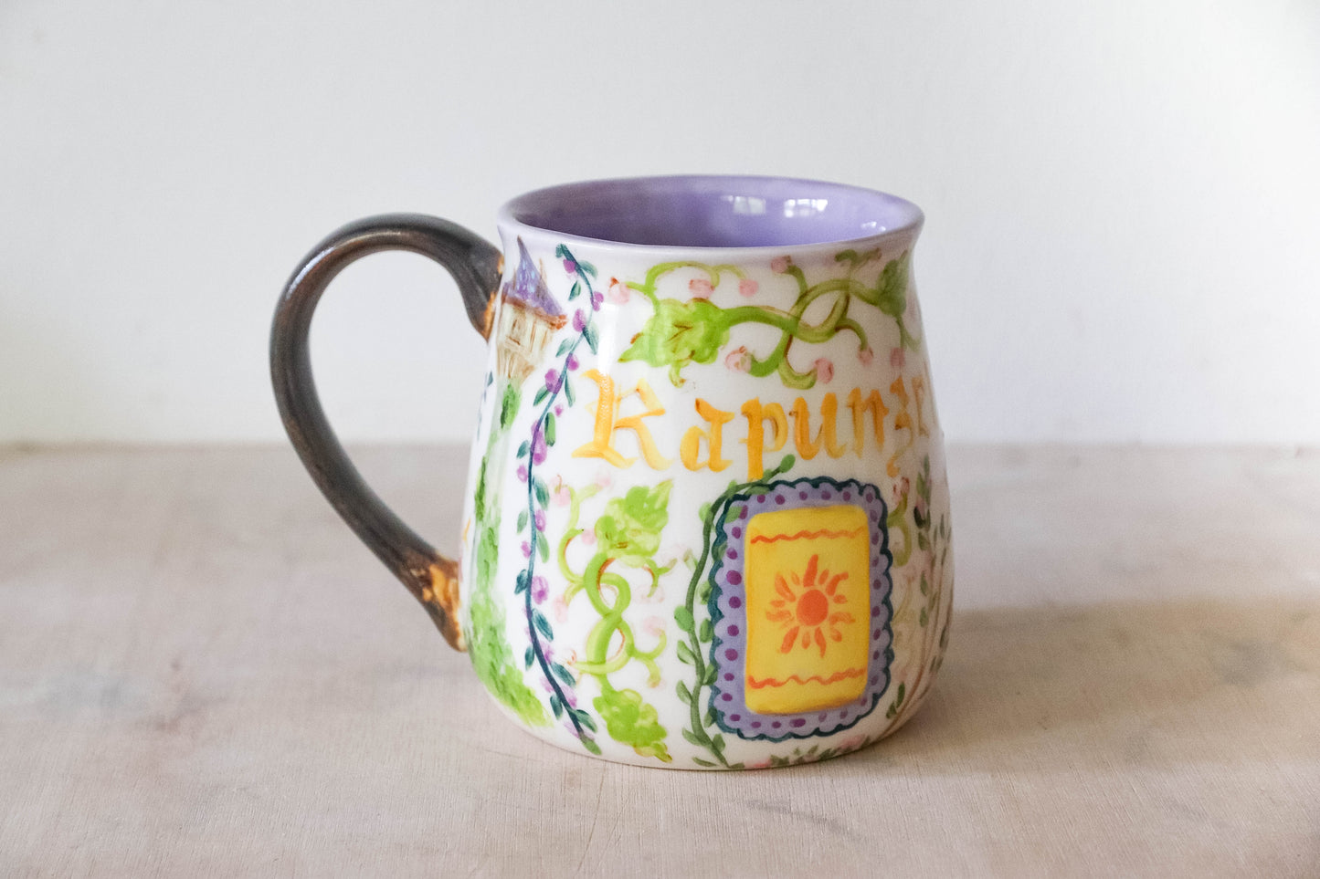 Medieval Rapunzel Stoneware Mug - large