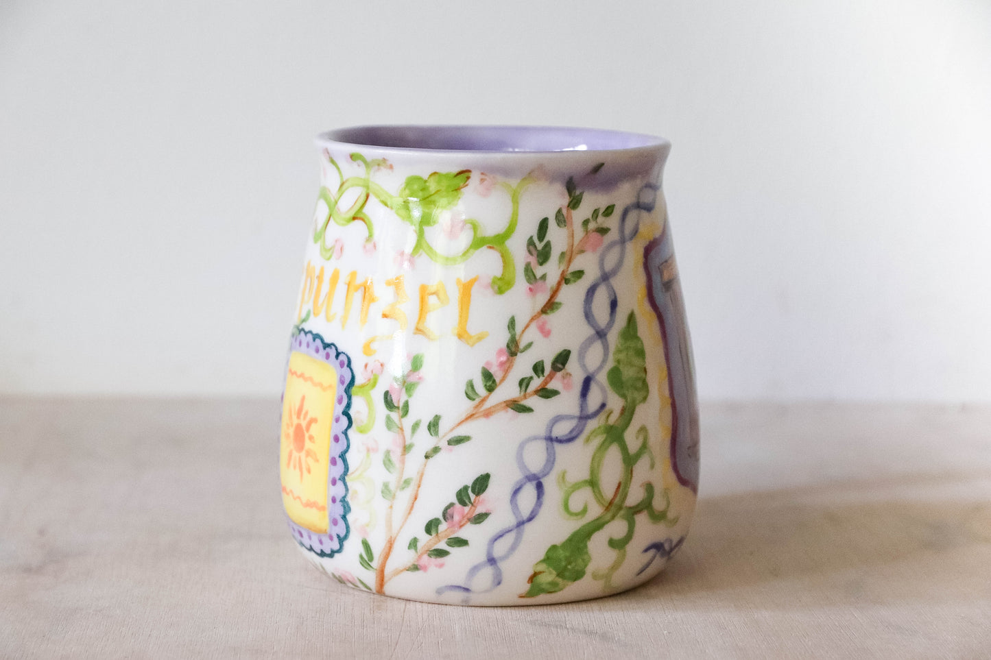 Medieval Rapunzel Stoneware Mug - large