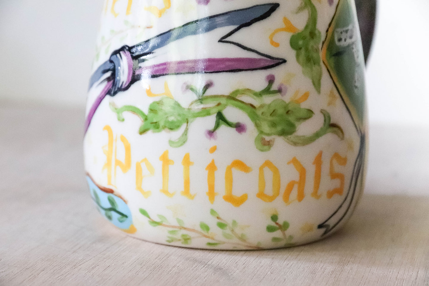 Medieval Votes for Women Stoneware Mug - large