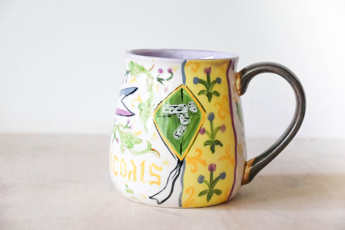 Medieval Votes for Women Stoneware Mug - large