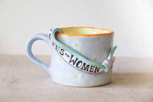 Votes For Women Mug Large