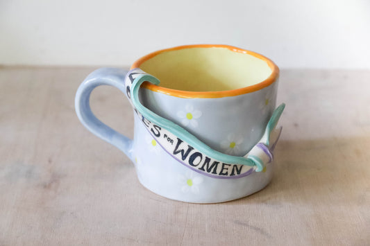Votes For Women Mug Large