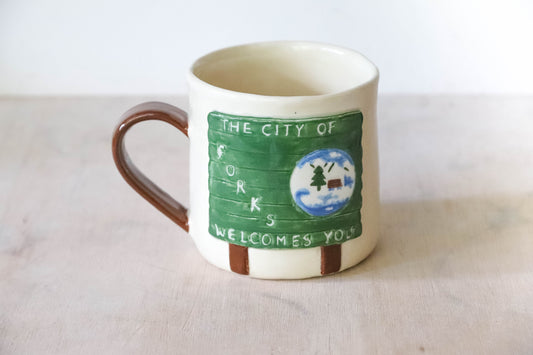 Forks Washington Round Mug