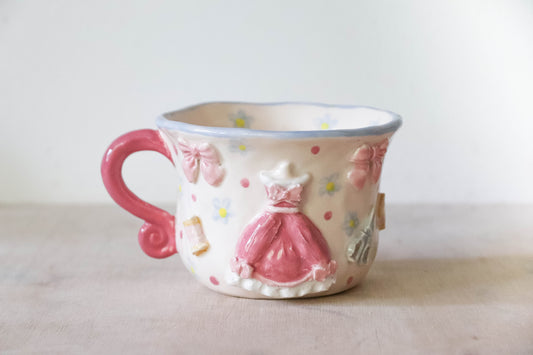 Cinderella Pink Dress Mug