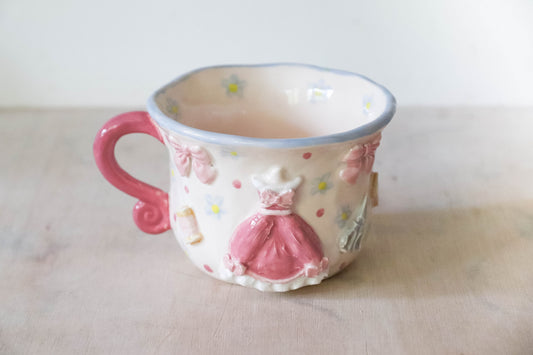 Cinderella Pink Dress Mug