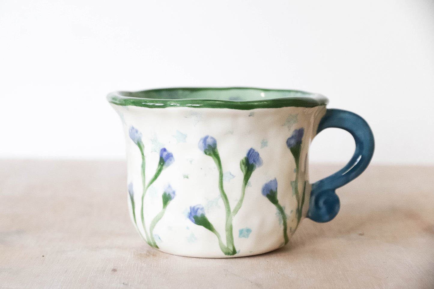 Peekaboo Apple Baseball Mug