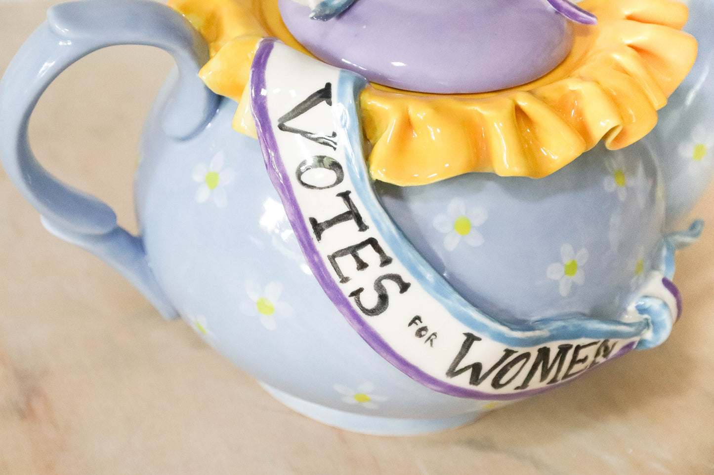 Votes for Women Teapot - Bow