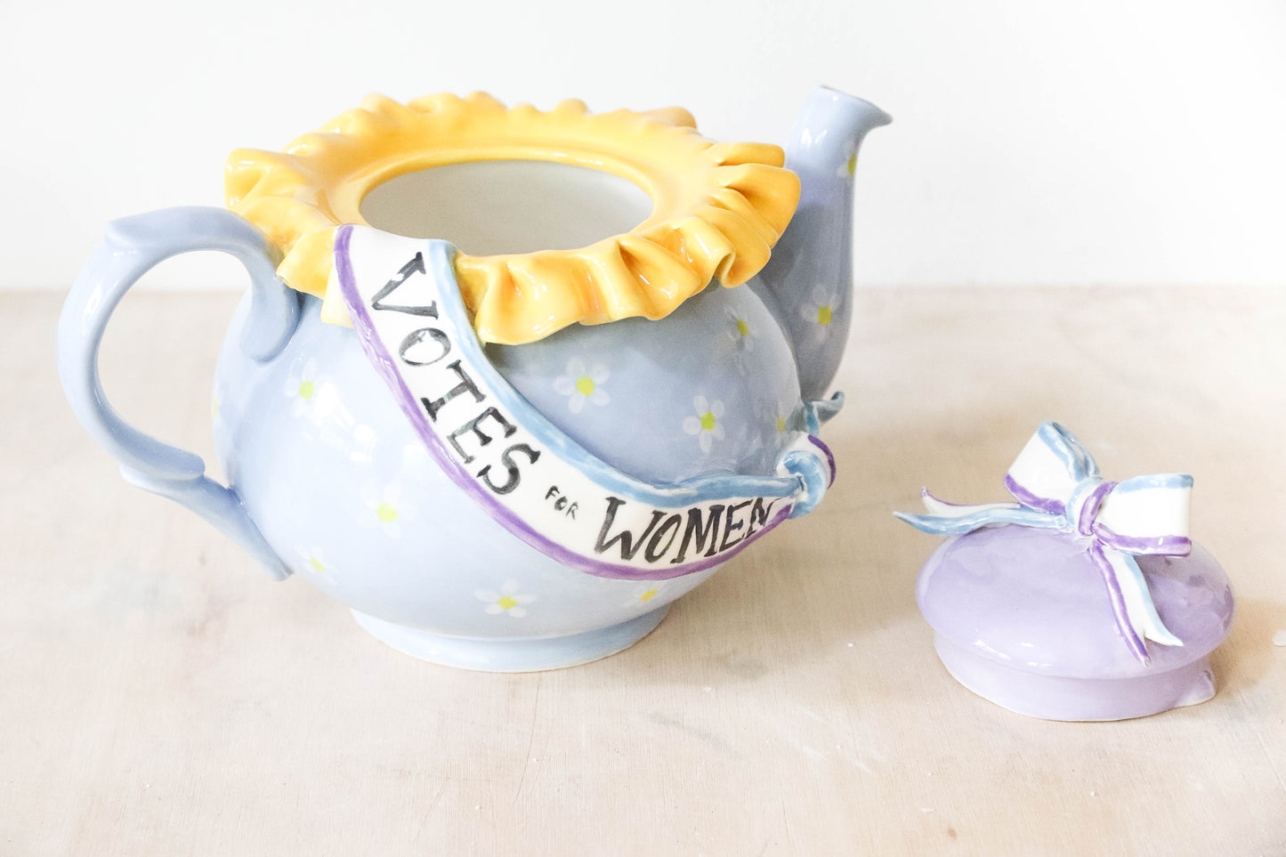 Votes for Women Teapot - Bow