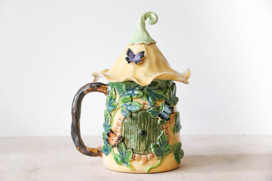 Butterfly Hobbit Stoneware Mug