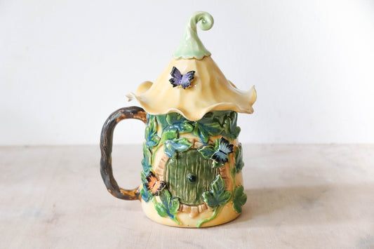 Butterfly Hobbit Stoneware Mug