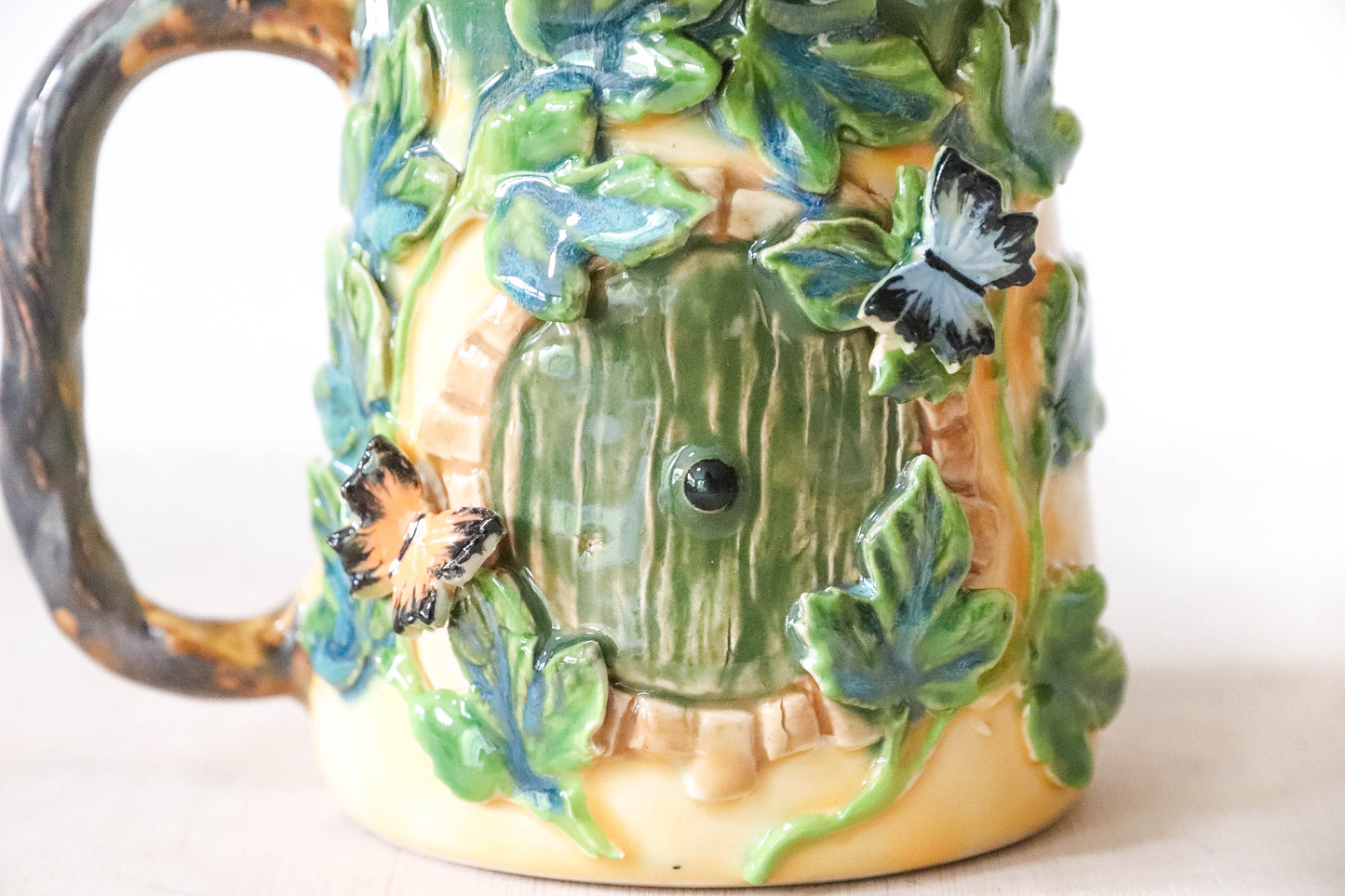 Butterfly Hobbit Stoneware Mug