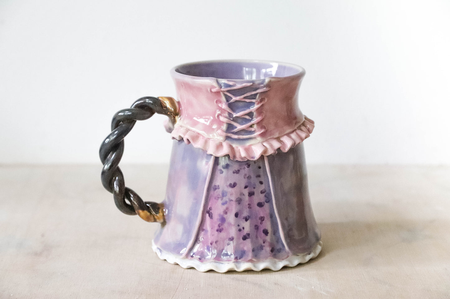 Rapunzel Dress Stoneware Mug