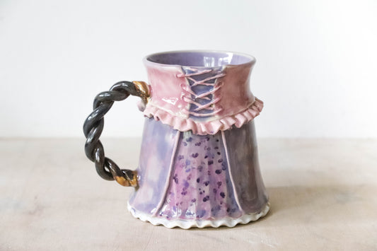 Rapunzel Dress Stoneware Mug