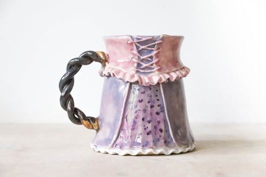 Rapunzel Dress Stoneware Mug