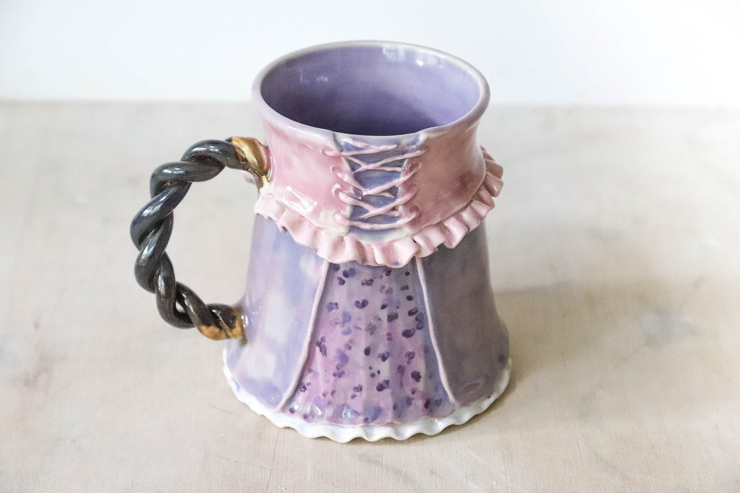 Rapunzel Dress Stoneware Mug