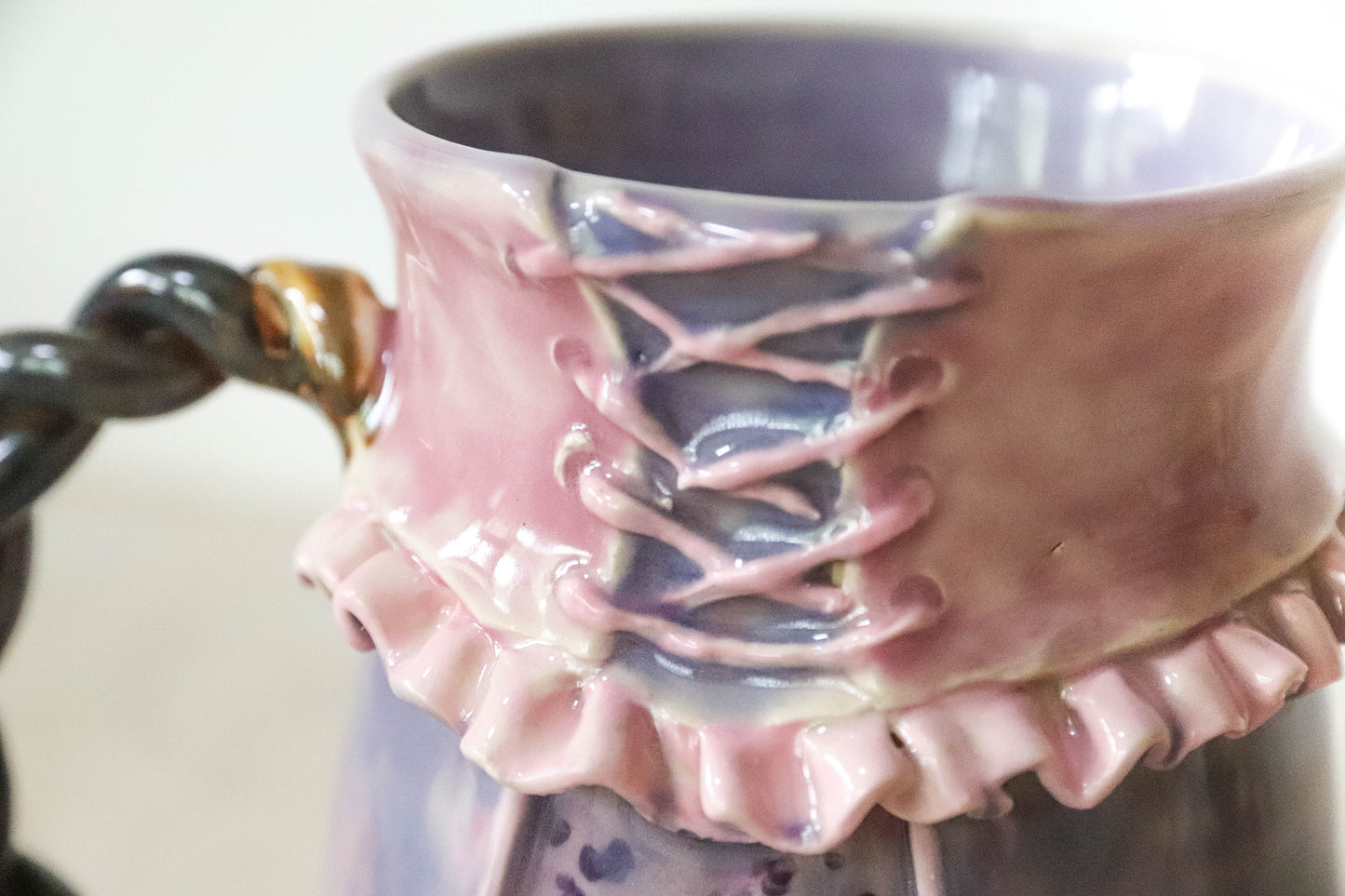 Rapunzel Dress Stoneware Mug