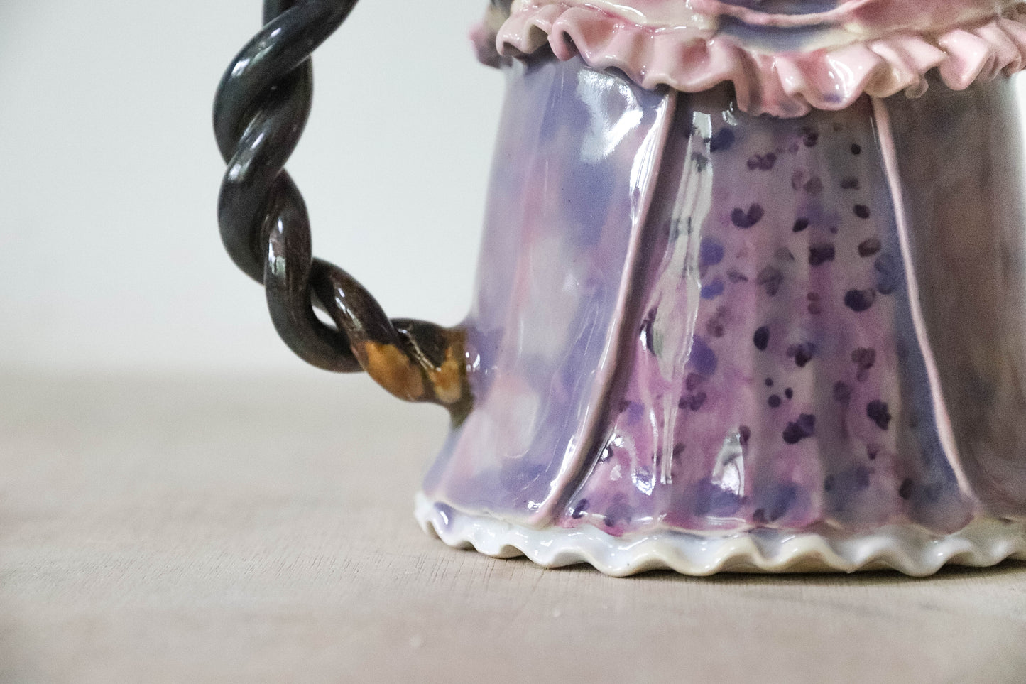 Rapunzel Dress Stoneware Mug