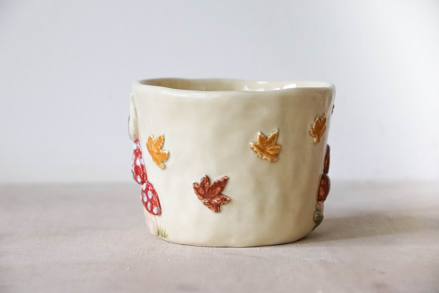 Snail and Toadstools Mug