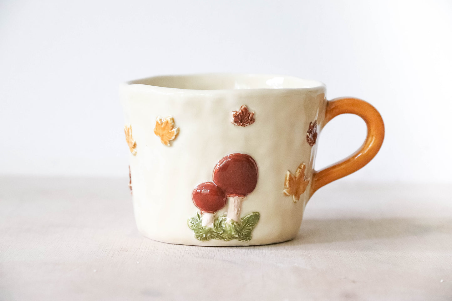 Snail and Toadstools Mug
