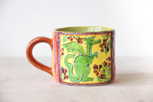Blackberry Dragon Mug Medium