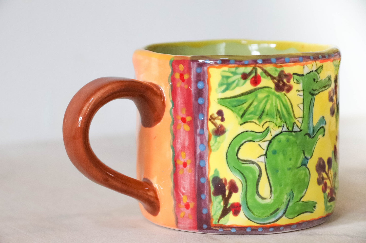 Blackberry Dragon Mug Medium