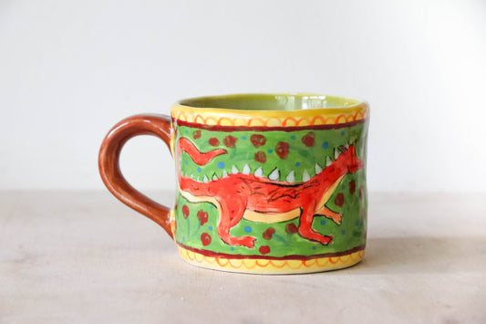 Medieval Dragon Mug Large