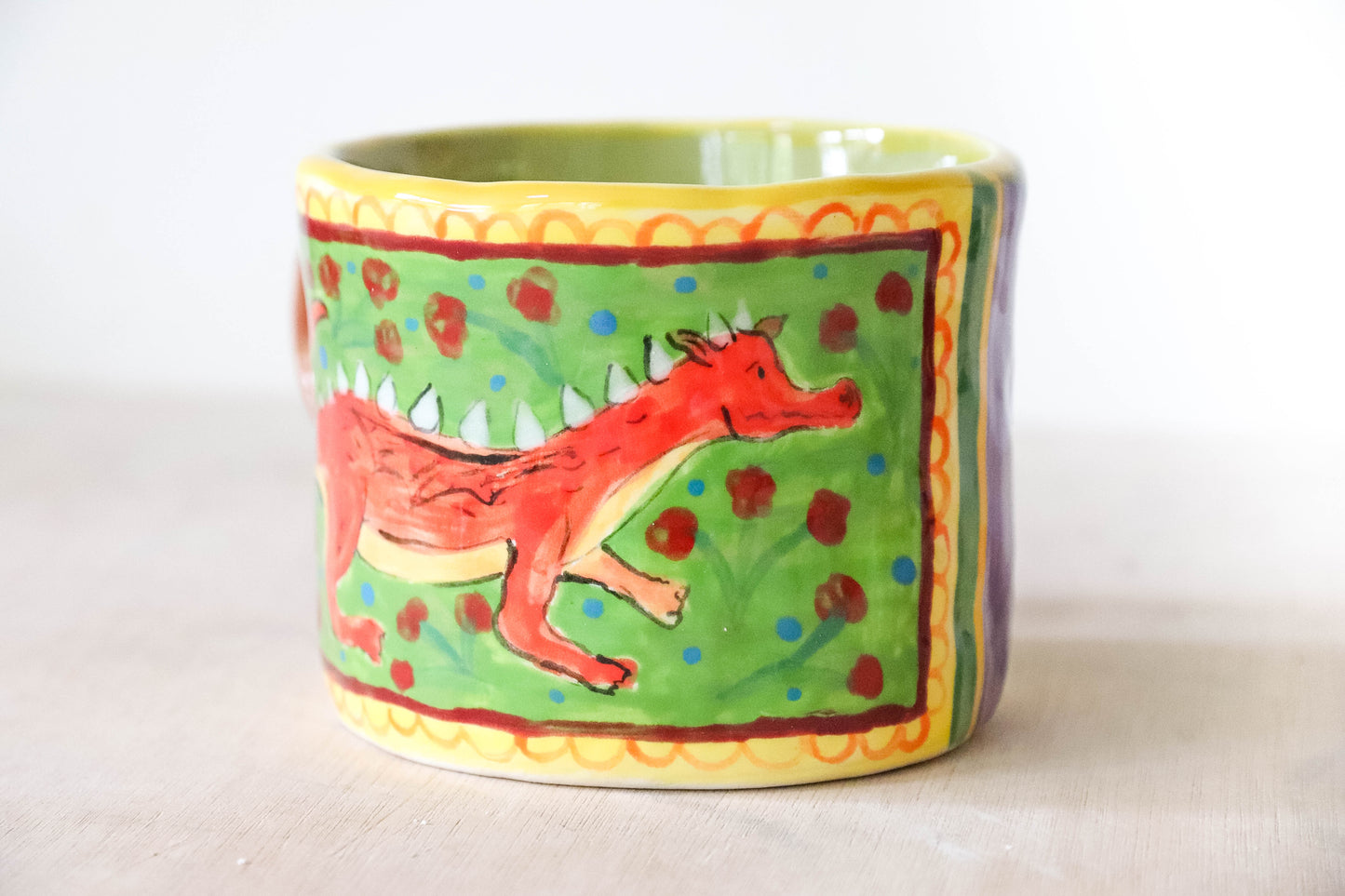 Medieval Dragon Mug Large