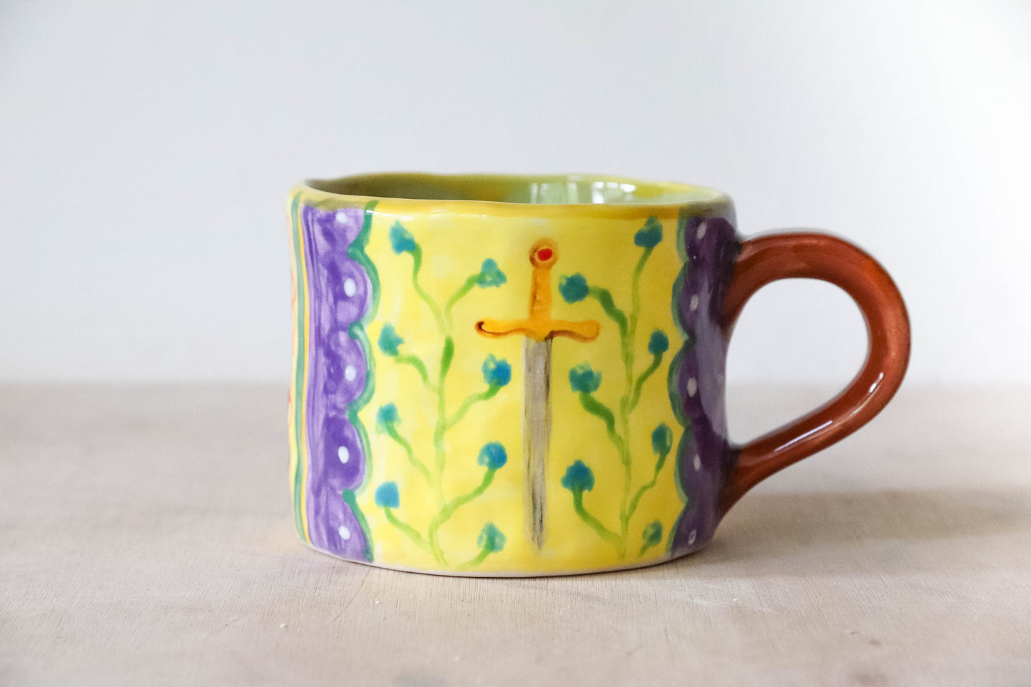 Medieval Dragon Mug Large