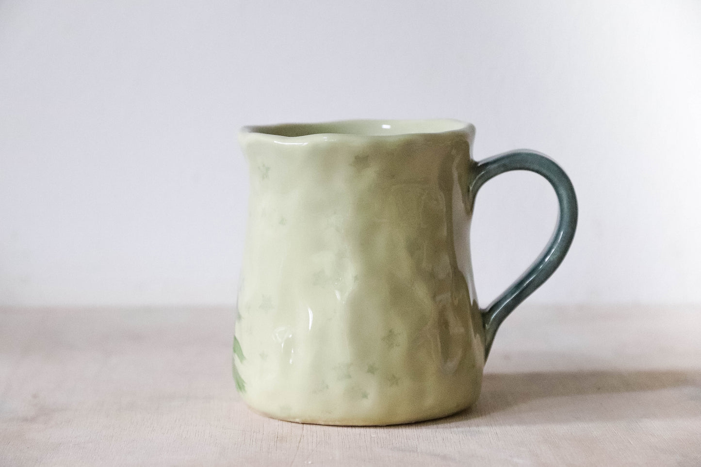 Green Twilight Tulip Mug