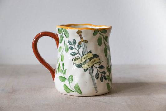 I am No Man Tulip Mug